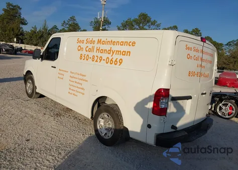 2021 Nissan Nv Cargo Nv2500 Hd Sv Standard Roof V6 from USA, damaged, VIN 1N6BF0KY0MN807862